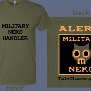 Military Neko on OD Green