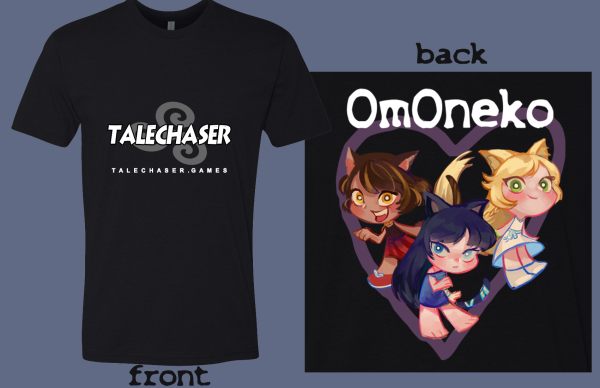 Chibi Shirt on Black